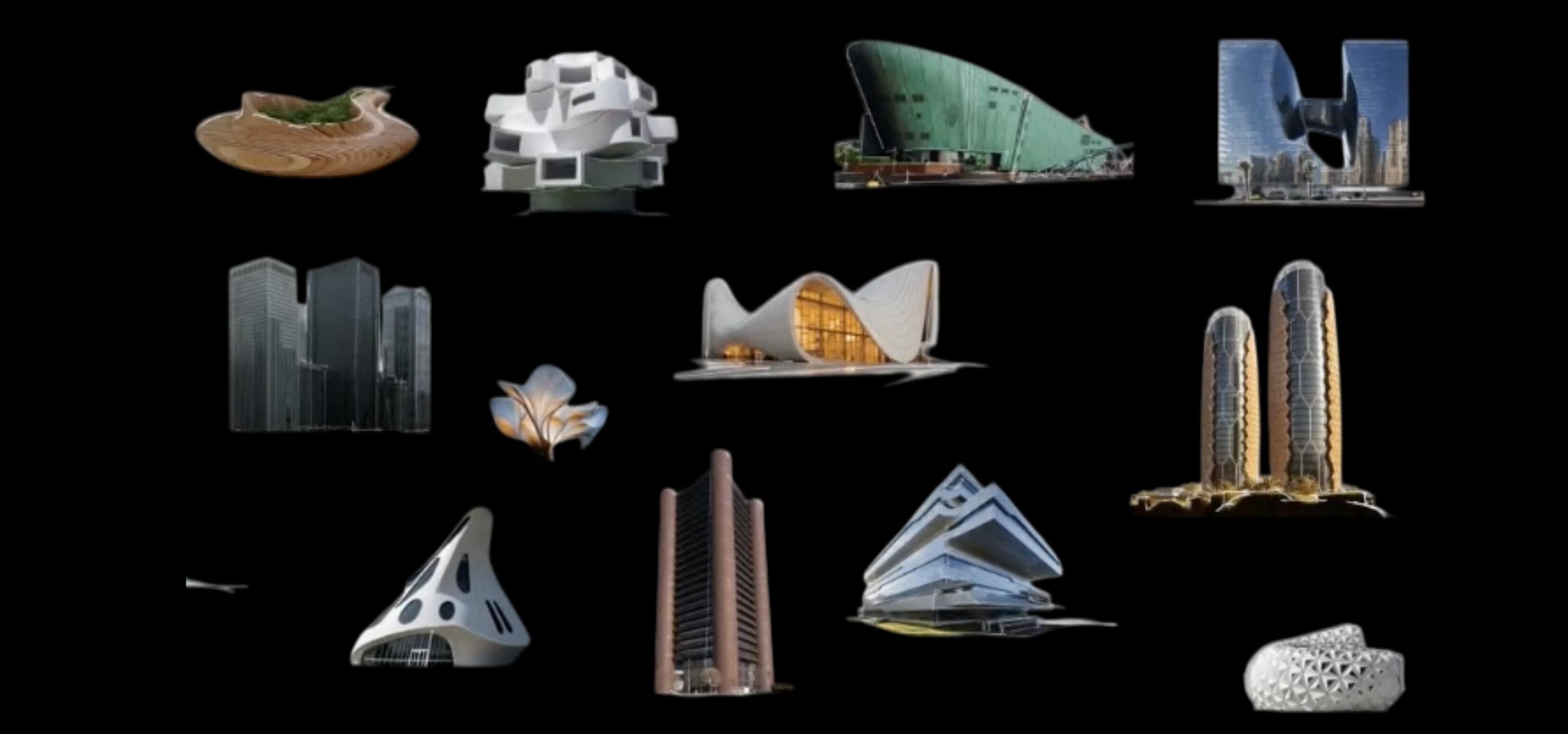 History of Modern Architecture illustrations