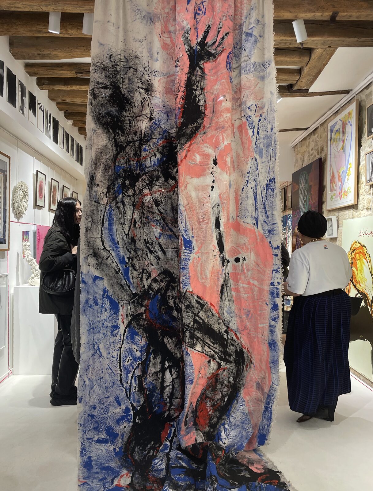 Installation view, Paris