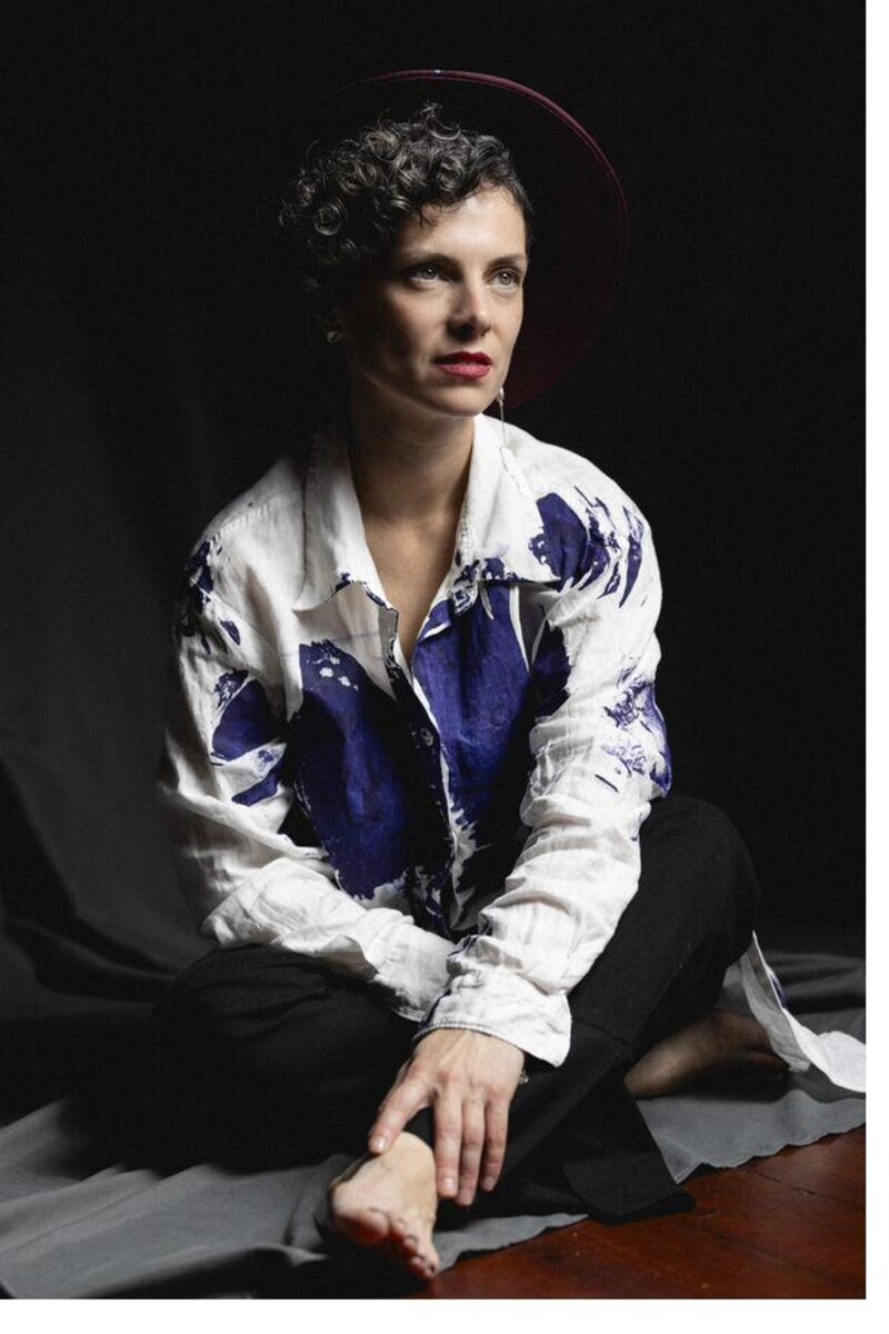 Monotype-printed shirt